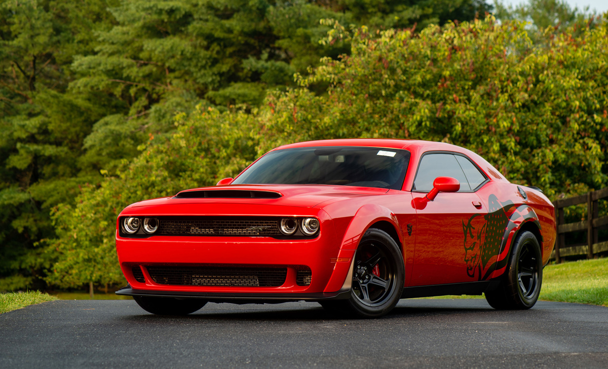 2018 Dodge Challenger SRT Demon offered at RM Auctions Auburn Fall Live Auction 2021