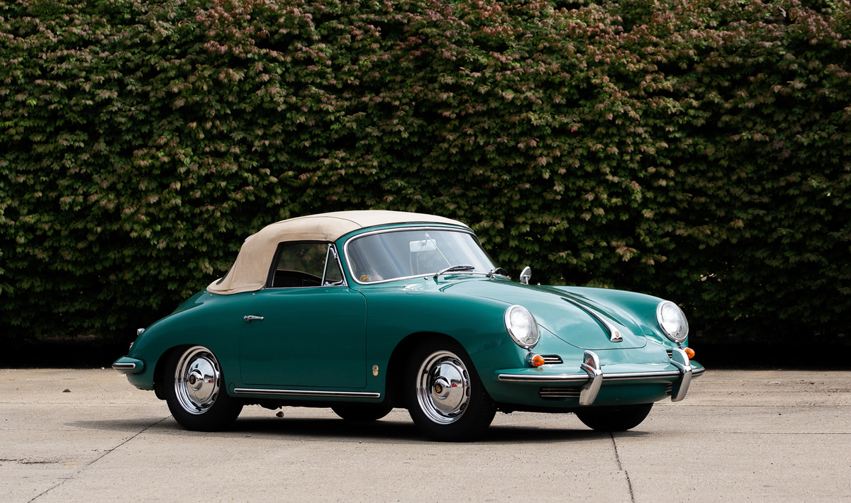 1963 Porsche 356 B Cabriolet by Reutter offered at RM Auctions Auburn Fall Live Auction 2021