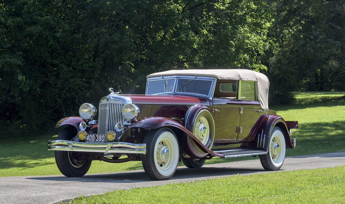 1932 Chrysler CL Imperial Convertible Sedan offered at RM Auctions Auburn Fall Live Auction 2021