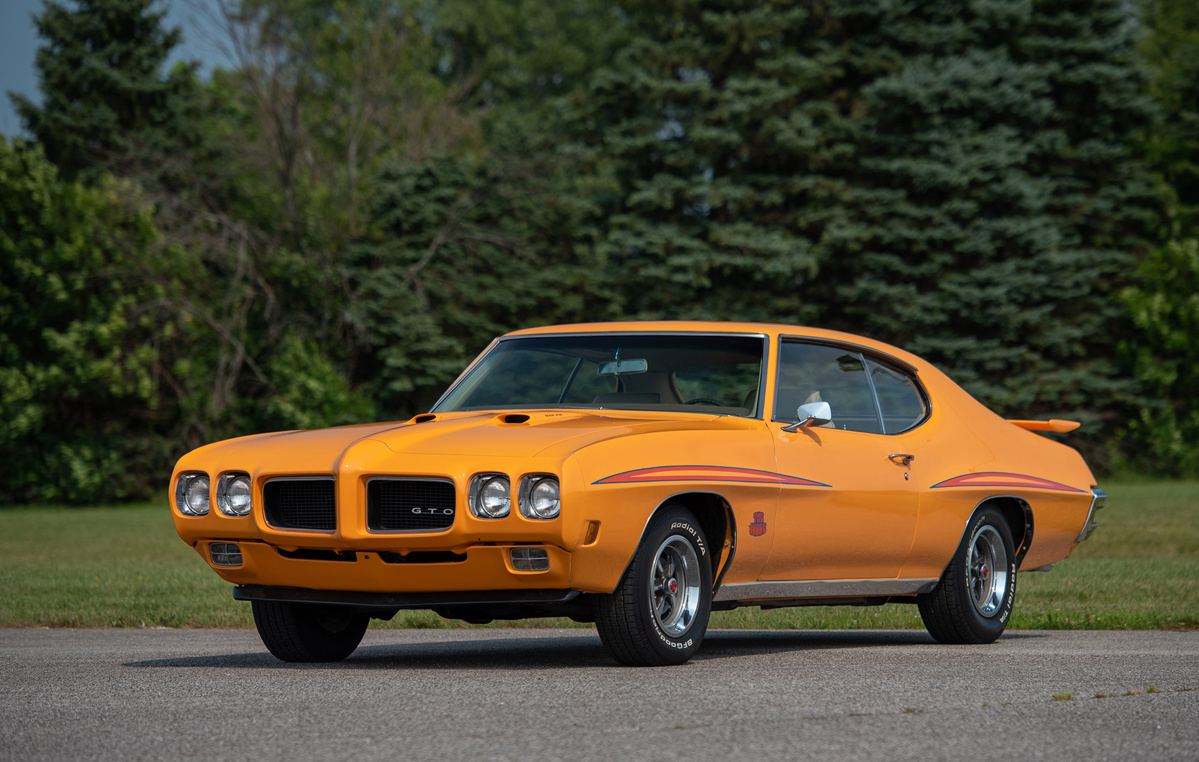 1970 Pontiac GTO Judge Ram Air III offered at RM Auctions Auburn Fall Live Auction 2021