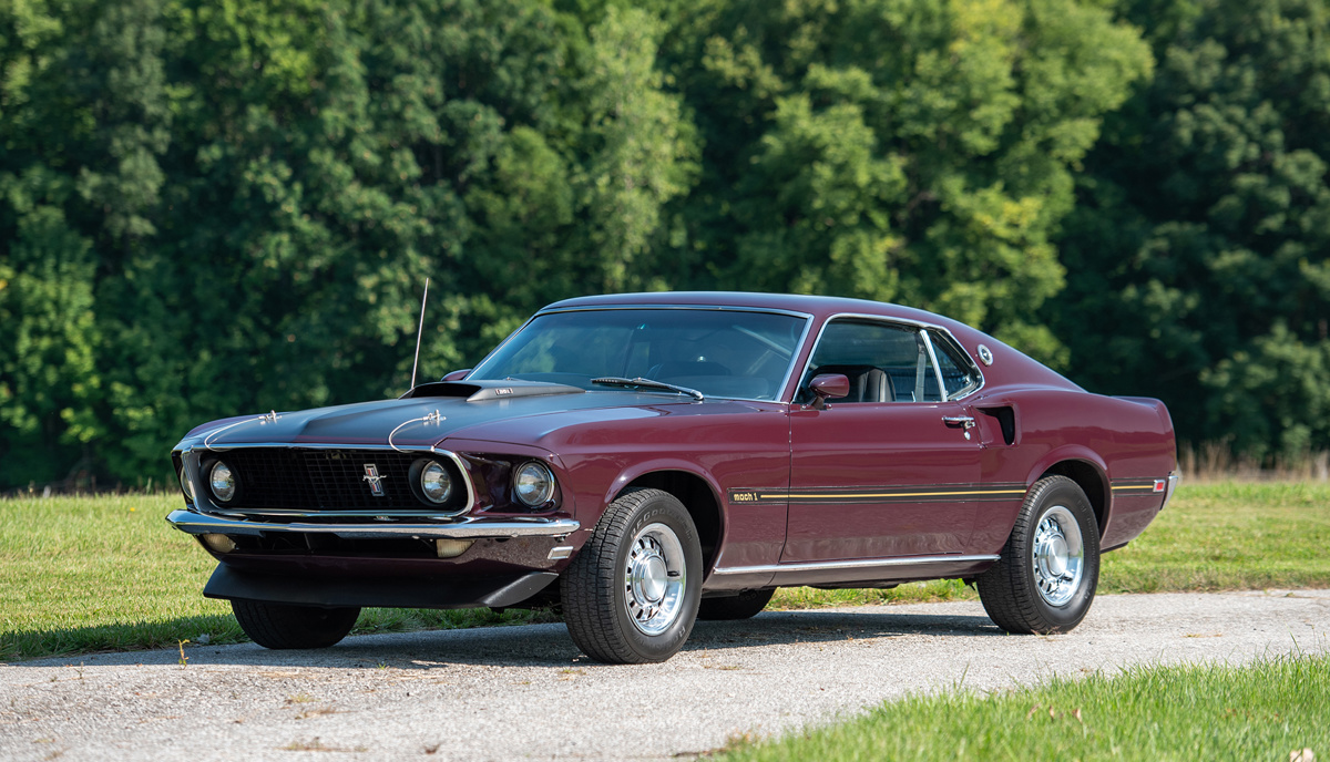 1969 Ford Mustang Mach 1 offered at RM Auctions Auburn Fall Live Auction 2021