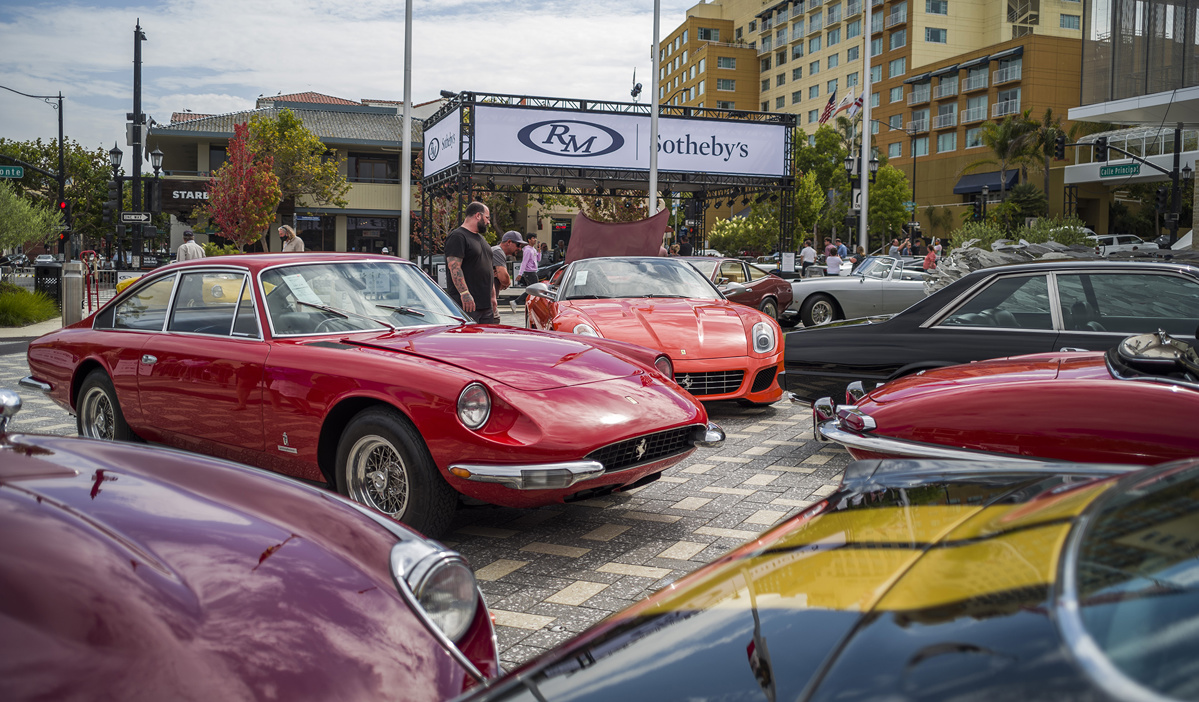 Lots on display at RM Sotheby's Live Monterey Auction Preview 2021