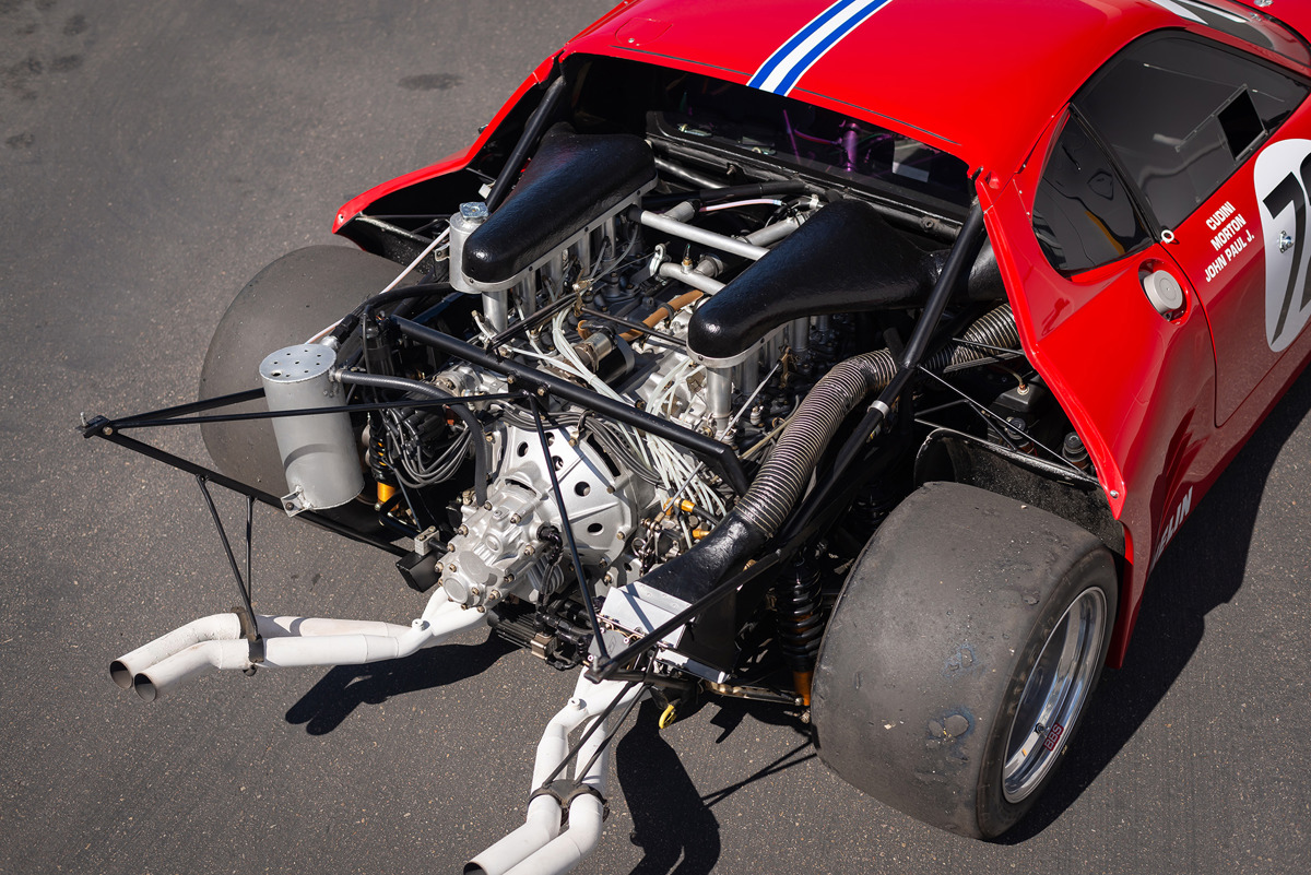 Engine of 1981 Ferrari 512 BB/LM Offered at RM Sotheby's Monterey Live Auction 2021