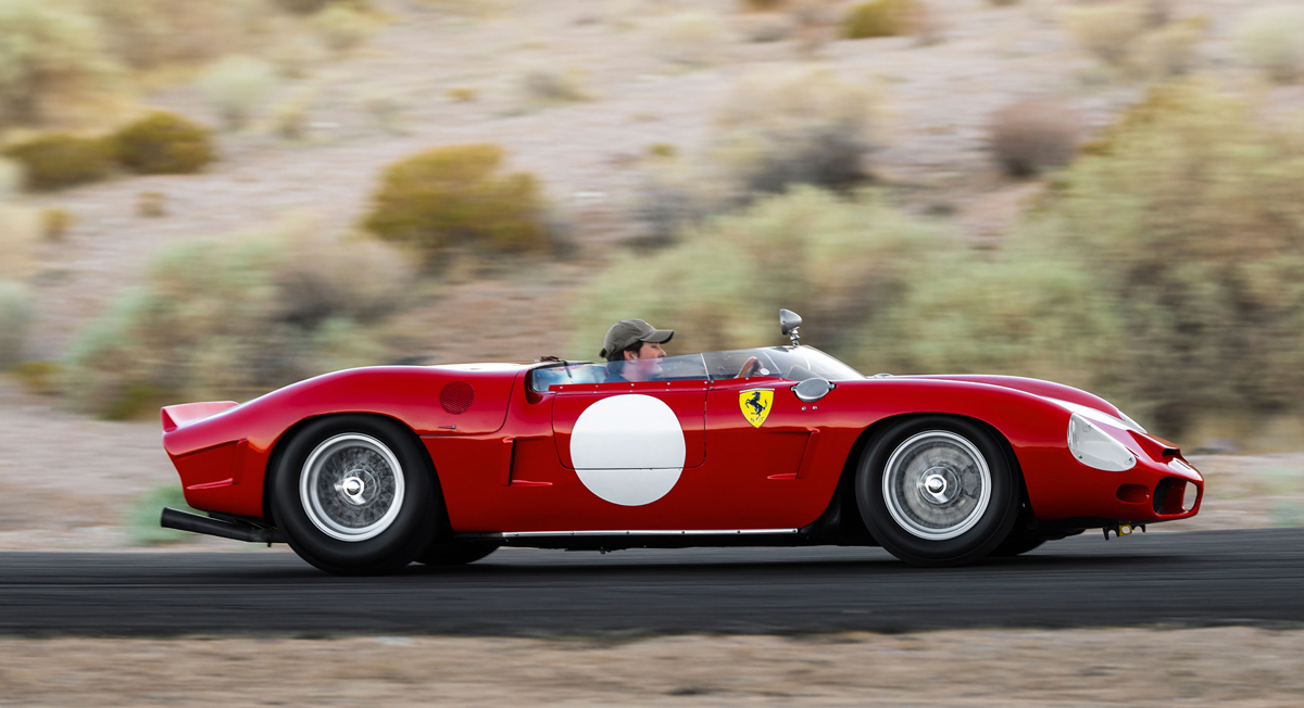 Side of 1962 Ferrari 268 SP by Fantuzzi Offered at RM Sotheby's Monterey Live Auction 2021