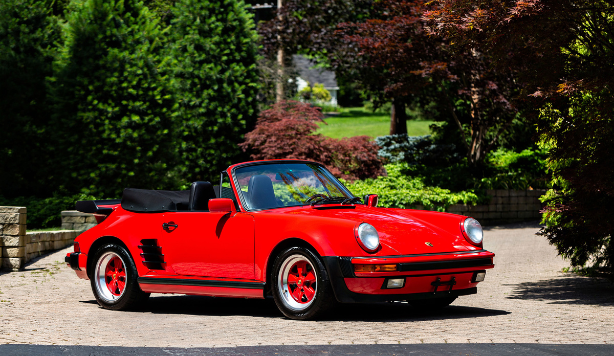 1987 Porsche 911 Turbo Cabriolet Offered at RM Sotheby's Monterey Live Auction 2021