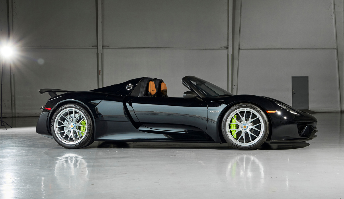 2015 Porsche 918 'Weissach' Spyder Offered at RM Sotheby's Monterey Live Auction 2021