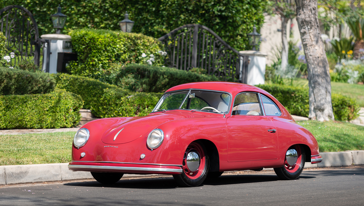 1951 Porsche 356 'Split-Window' Coupe by Reutter Offered at RM Sotheby's Monterey Live Auction 2021