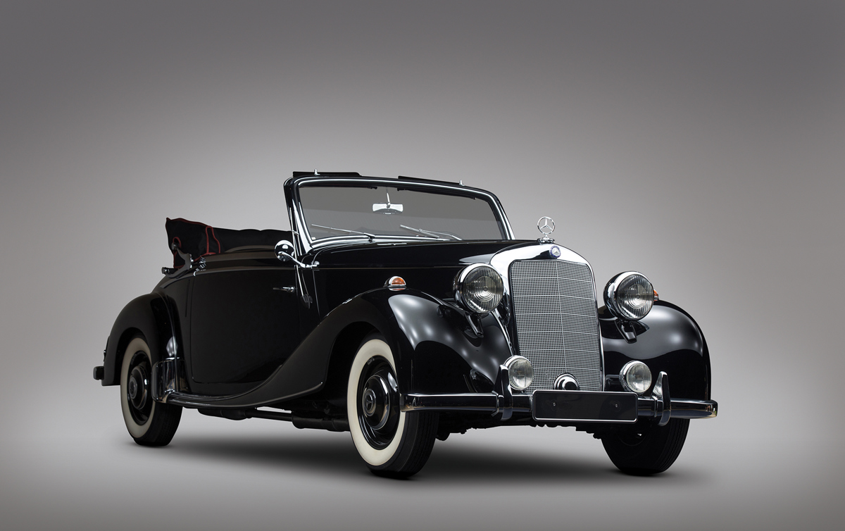 1950 Mercedes-Benz 170 S Cabriolet A Offered at RM Sotheby's Monterey Live Auction 2021