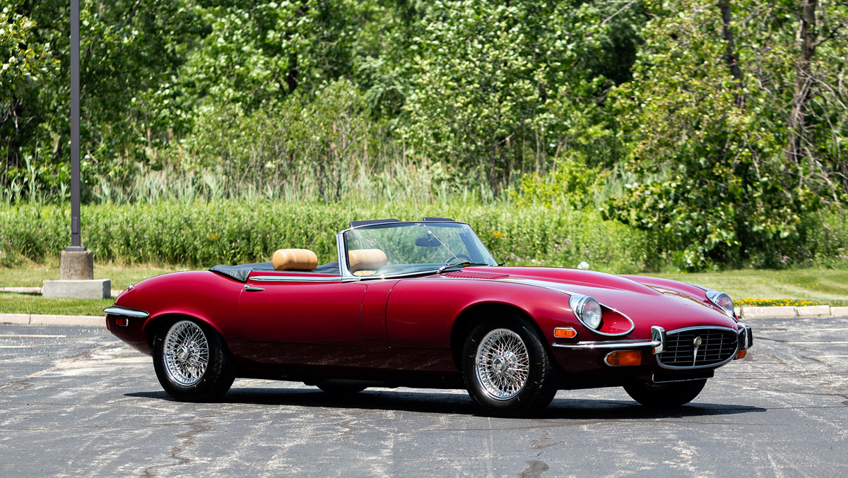 1974 Jaguar E-Type Series 3 V-12 Roadster Offered at RM Sotheby's Monterey Live Auction 2021