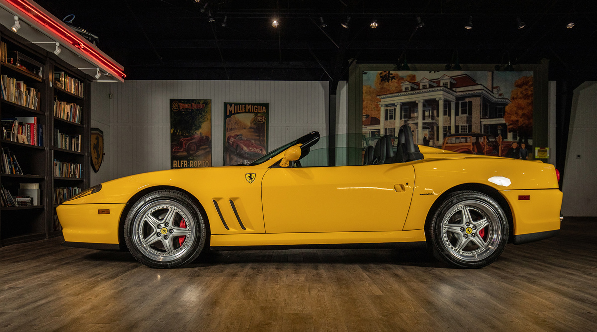 2001 Ferrari 550 Barchetta Pininfarina Offered at RM Sotheby's Monterey Live Auction 2021