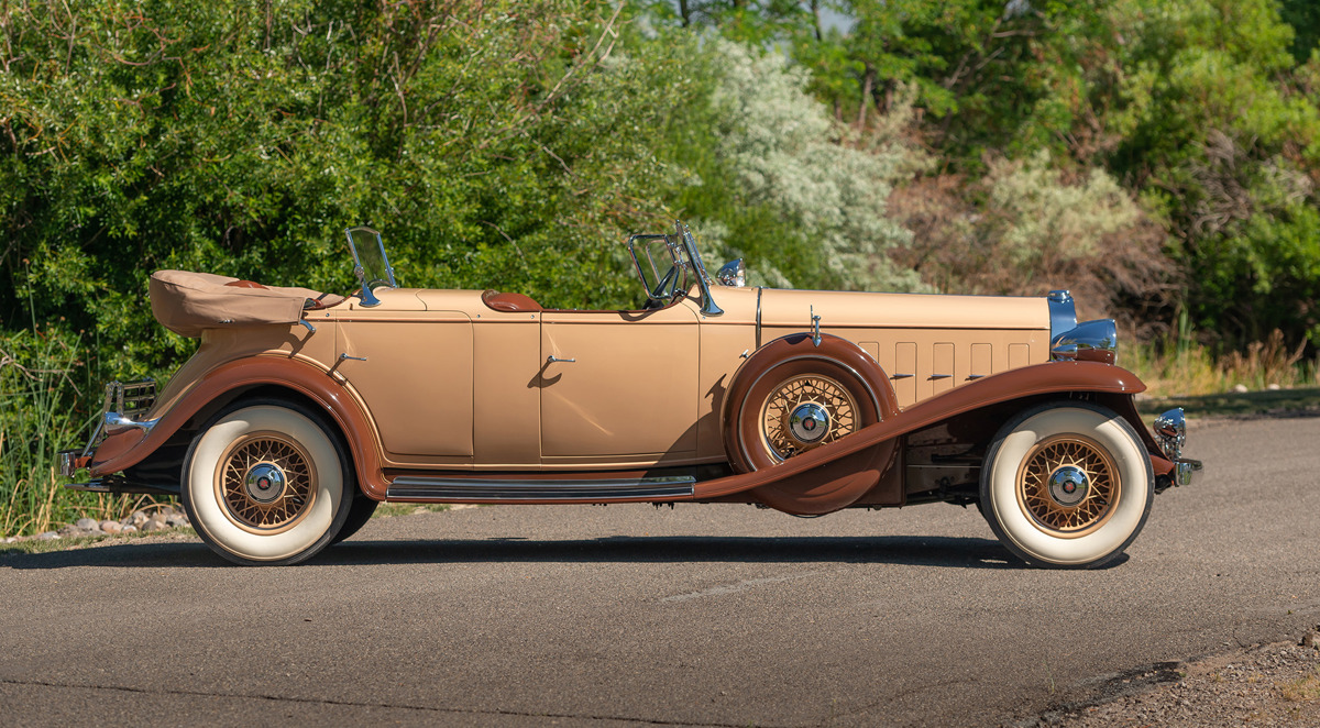 1932 Cadillac V-16 Sport Phaeton by Fisher Offered at RM Sotheby's Monterey Live Auction 2021