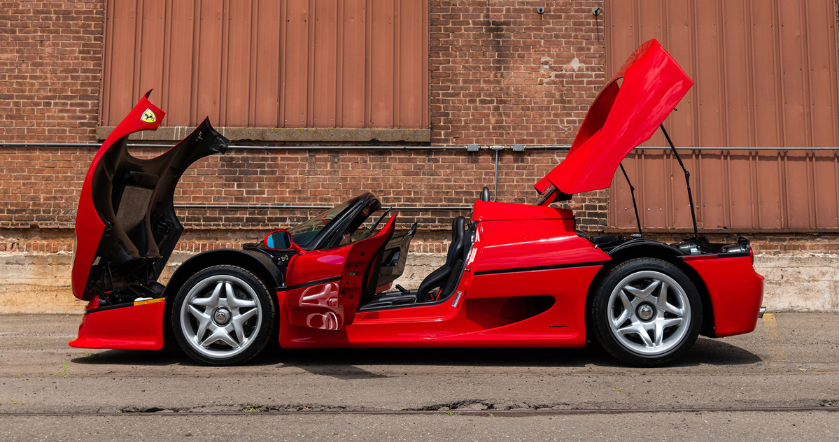 1995 Ferrari F50 Offered at RM Sotheby's Monterey Live Auction 2021