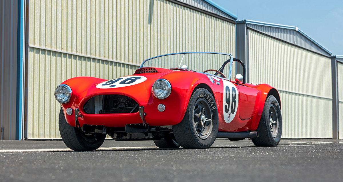 1963 Shelby 289 Cobra Works Offered at RM Sotheby's Monterey Live Auction 2021