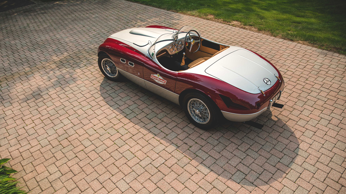 1953 Ferrari 166 MM Spider Series II by Vignale Offered at Rm Sotheby's Monterey Live Auction 2021