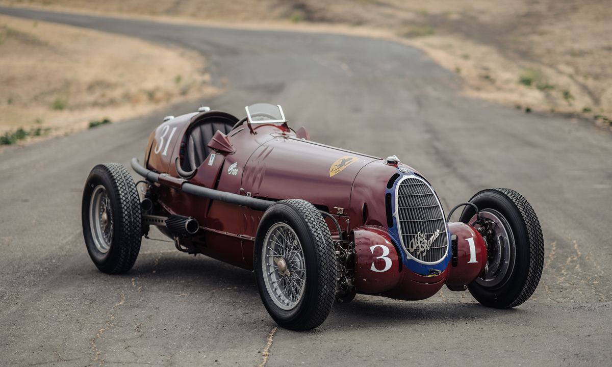 1935 Alfa Romeo Tipo C 8C 35 Offered at RM Sotheby's Monterey Live Auction 2021