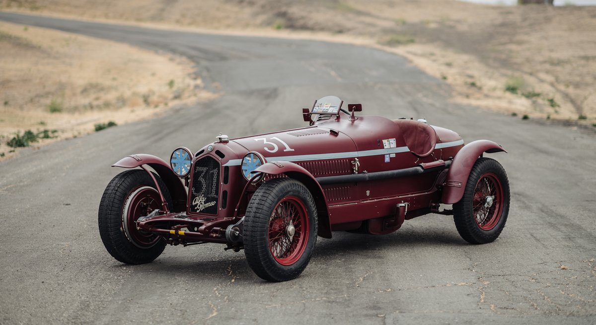 1932 Alfa Romeo 8C 2300 Monza Offered at RM Sotheby's Monterey Live Auction 2021