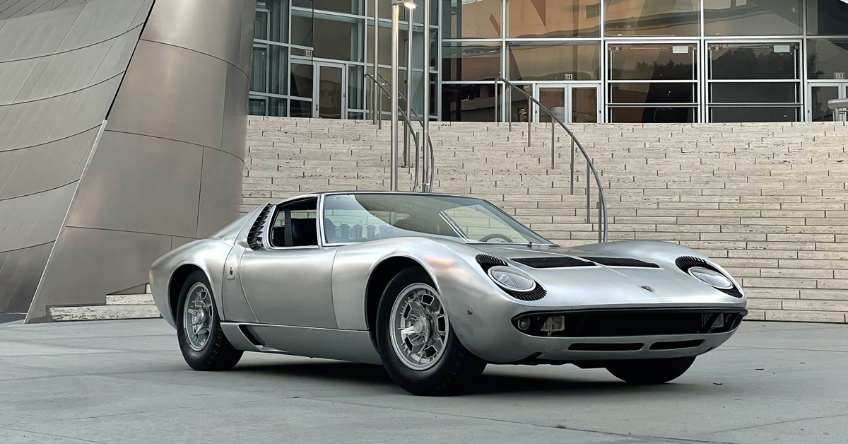1971 Lamborghini Miura P400 S Offered at RM Sotheby's Monterey Live Auction 2021