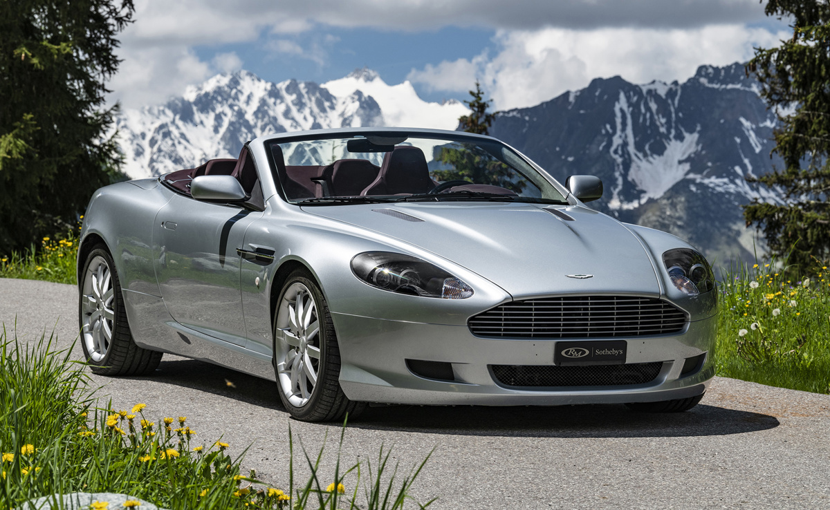 2005 Aston Martin DB9 Volante Offered at RM Sotheby's Online Only Open Roads June Auction 2021