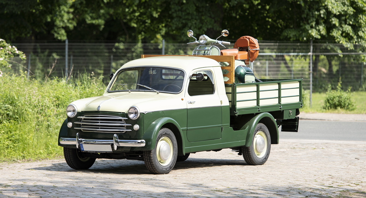 1955 Fiat 1100 Industriale offered at RM Sotheby's Online Only Open Roads June Auction 2021