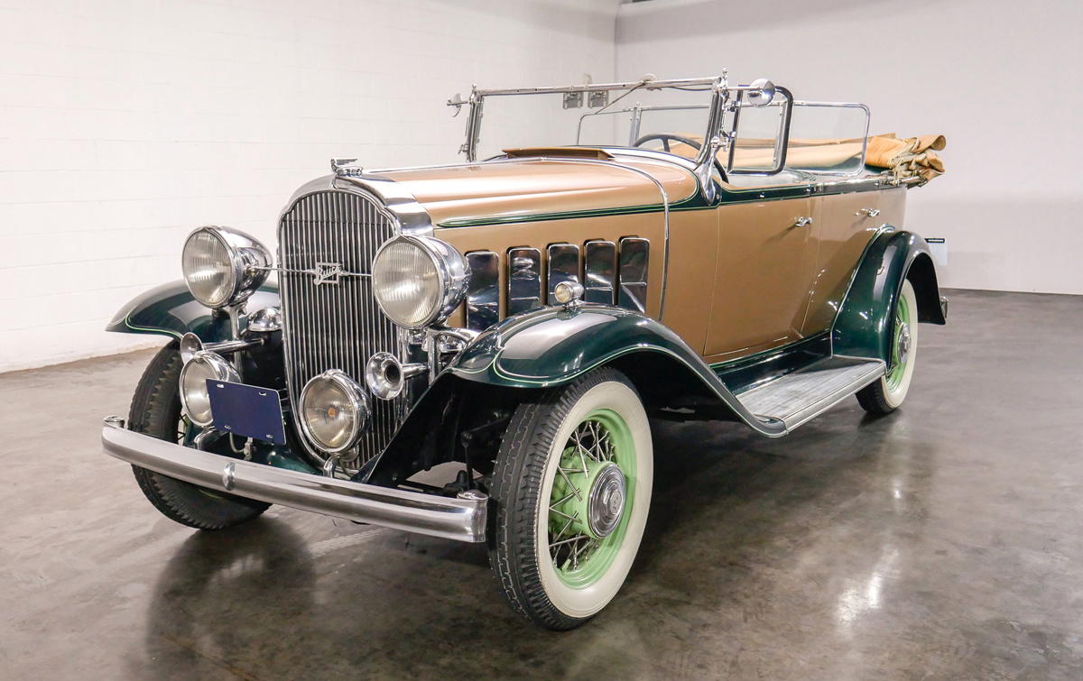 1932 Buick Series 50 Sport Phaeton Offered at RM Sotheby's Online Only Open Roads June Auction 2021