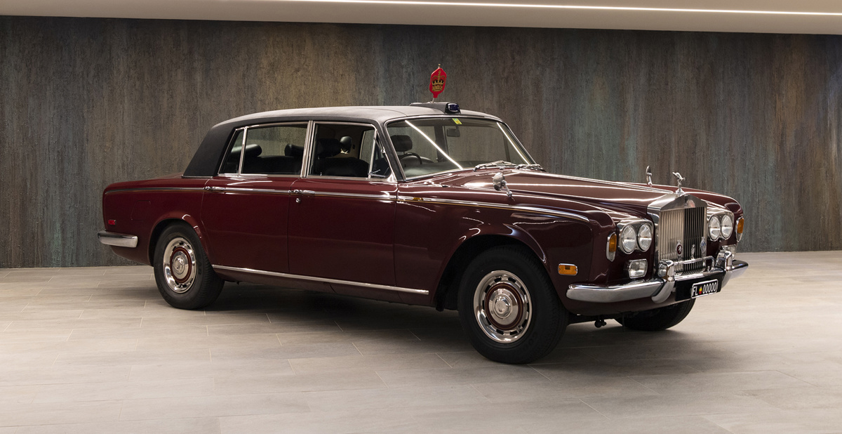1975 Rolls-Royce Silver Shadow LWB Saloon 'Princess Margaret' offered at RM Sotheby's A Passion For Elegance