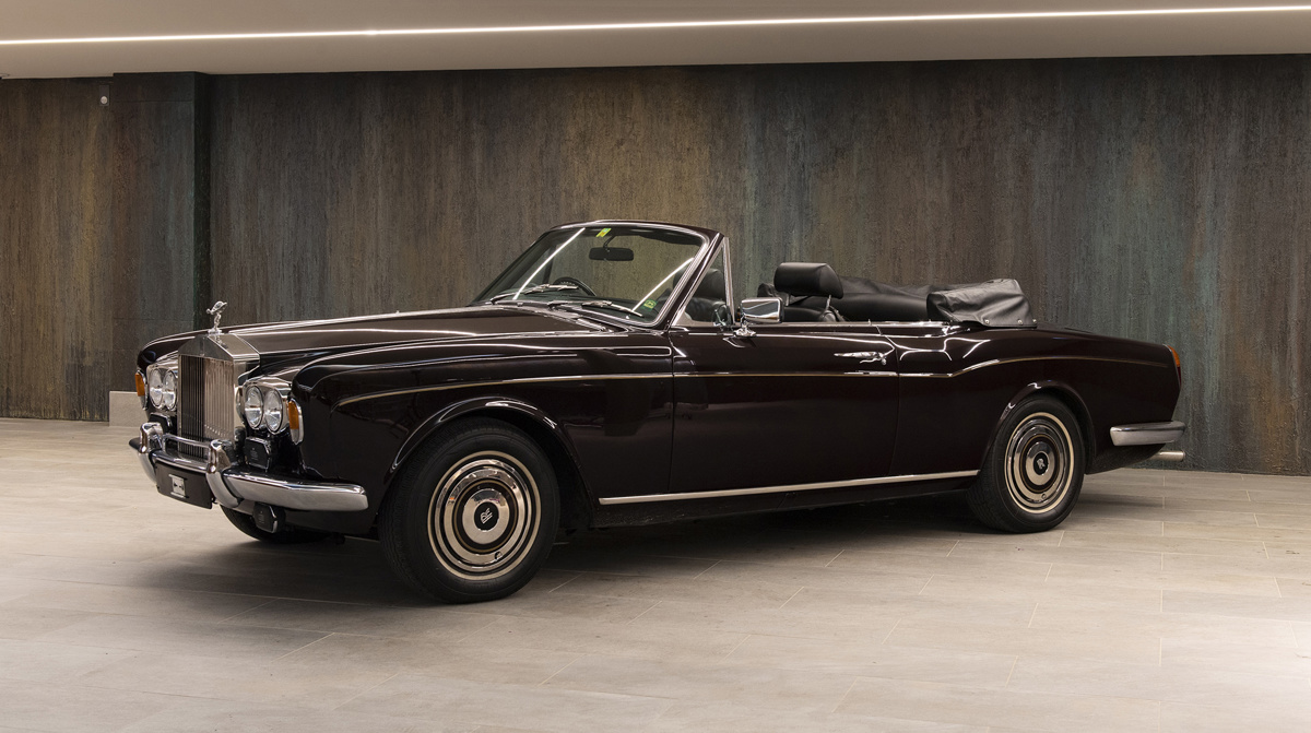 1976 Rolls-Royce Corniche Drophead Coupé by Mulliner Park Ward offered at RM Sotheby's A Passion For Elegance