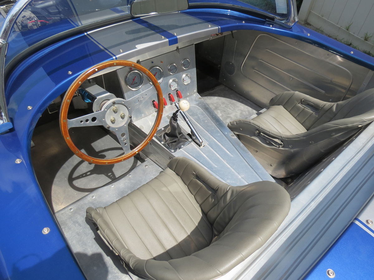 Interior of the 1956 Byers SR-100 Roadster offered at RM Sotheby's Online Only Open Roads June Auction 2021