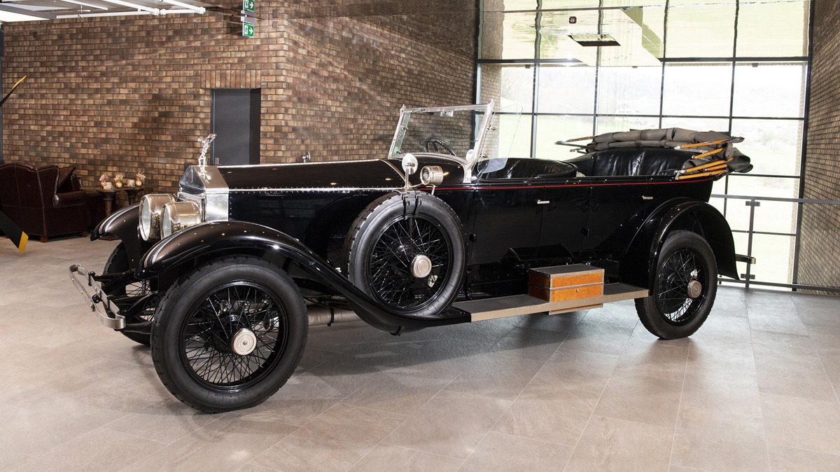 1920 Rolls-Royce Silver Ghost Pall Mall Tourer by Merrimac offered at RM Sotheby's A Passion For Elegance Live Auction 2021