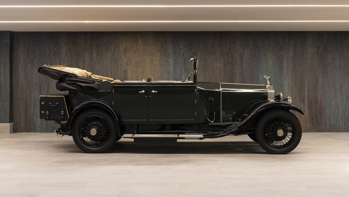 1929 Rolls-Royce 20 HP Prince of Wales Three-Position Cabriolet by Barker offered at RM Sotheby's A Passion For Elegance 2021