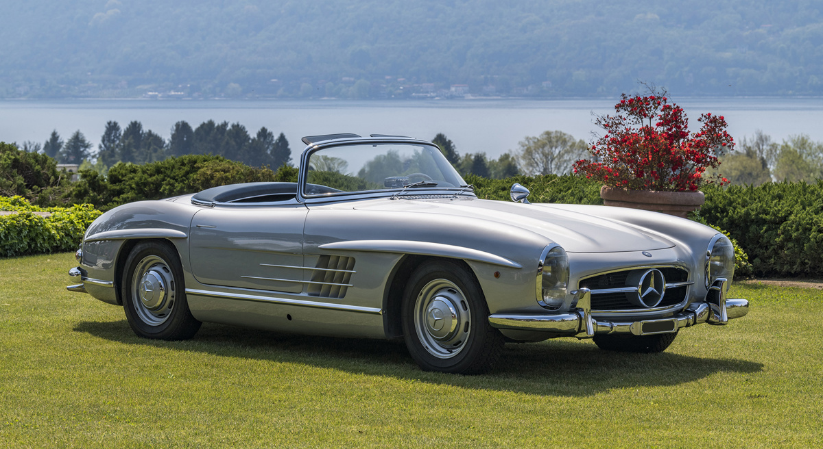 1957 Mercedes-Benz 300 SL Roadster offered at RM Sotheby's Milan Live Auction 2021