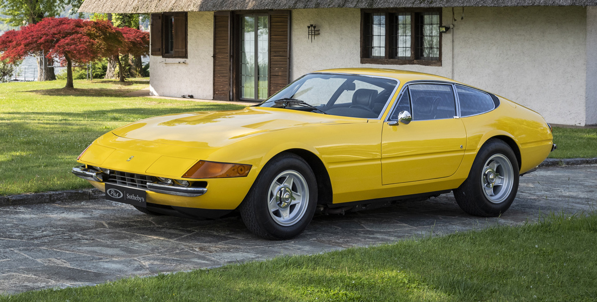 1973 Ferrari 365 GTB/4 Daytona Berlinetta by Scaglietti offered at RM Sotheby's Milan Live Auction 2021