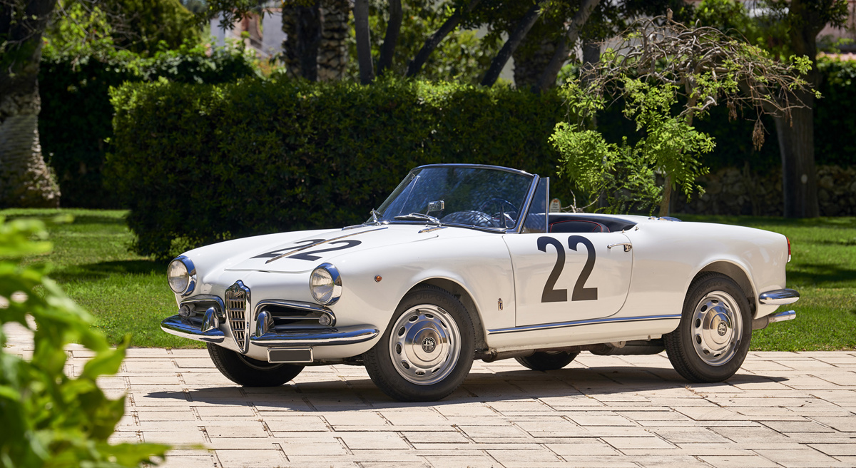 1959 Alfa Romeo Giulietta Spider by Pinin Farina available at RM Sotheby's Milan Live Auction 2021