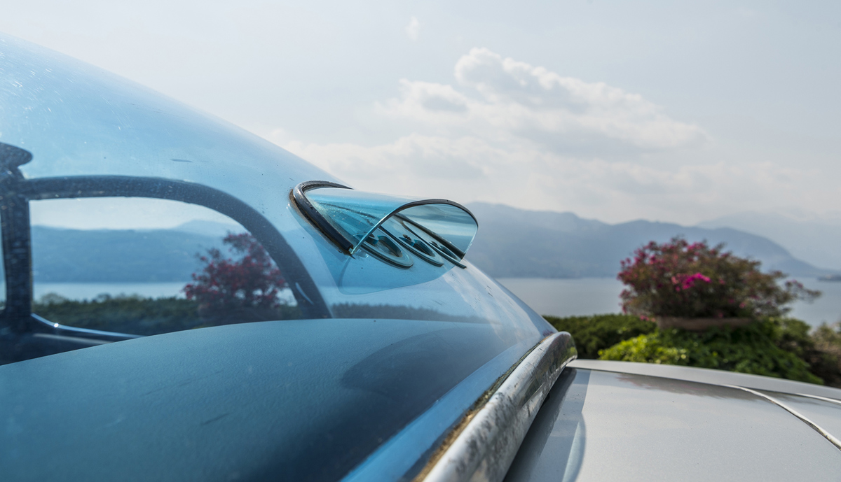 Rear Windshield of the 1957 Mercedes-Benz 300 SL Roadster available at RM Sotheby's Milan Live Auction 2021