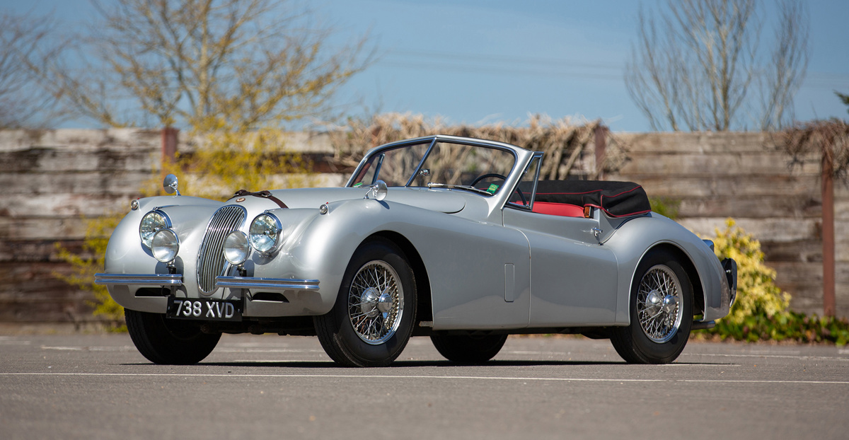 1954 Jaguar XK 120 SE Drophead Coupe available at RM Sotheby's Online Only Open Roads May Auction 2021