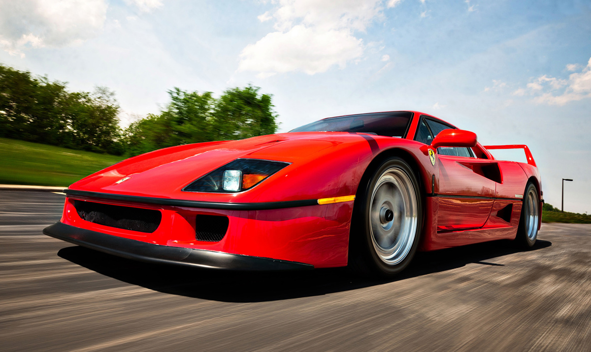 1992 Ferrari F40 available at RM Sotheby's Amelia Island Live Auction 2021