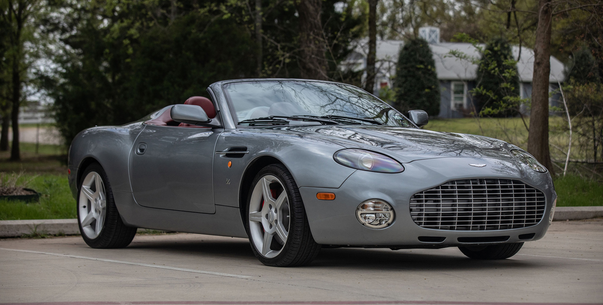 Titanium Gray 2003 Aston Martin DB AR1 Zagato available at RM Sotheby's Amelia Island Live Auction 2021