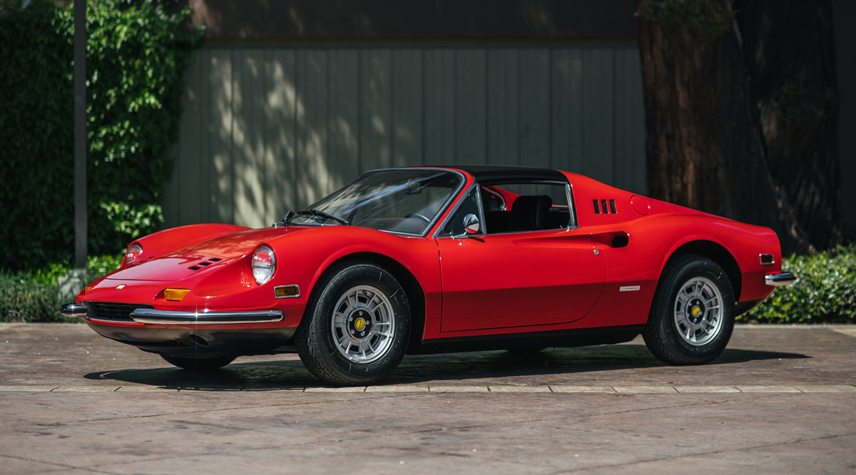 Red 1972 Ferrari Dino 246 GTS by Scaglietti available at RM Sotheby's Amelia Island Live Auction 2021