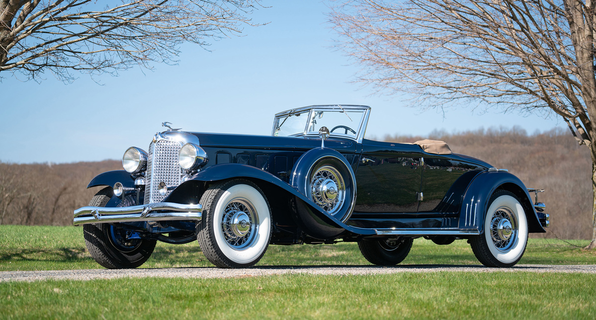1932 Chrysler CL Imperial Convertible Roadster by LeBaron available at RM Sotheby's Amelia Island Live Auction 2021