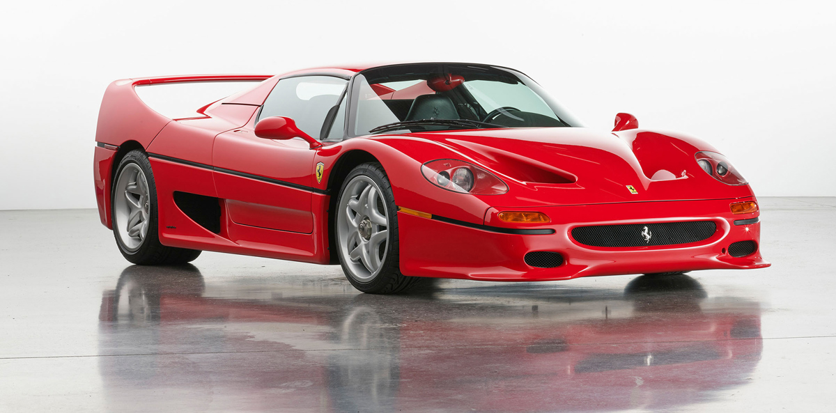 1995 Ferrari F50 available at RM Sotheby's Amelia Island Live Auction 2021