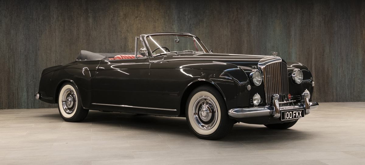 1958 Bentley S1 Continental Drophead Coupé by Park Ward available at RM Sotheby's A Passion For Elegance Live Auction 2021