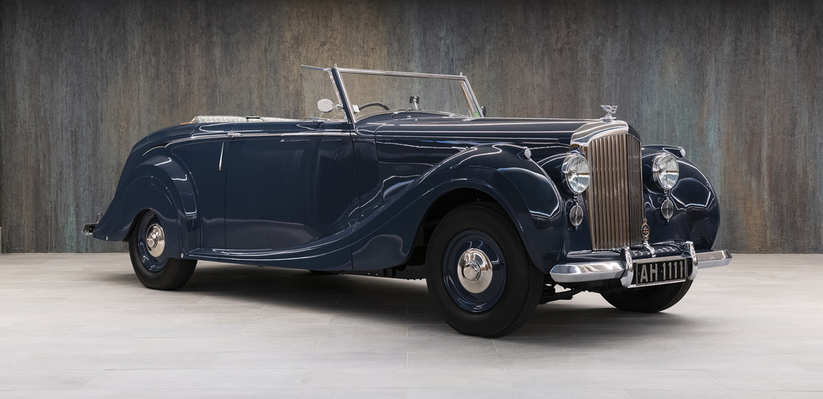 1947 Bentley Mark VI Drophead Coupé ‘Maharaja of Baroda’ by H.J. Mulliner available at RM Sotheby's A Passion For Elegance