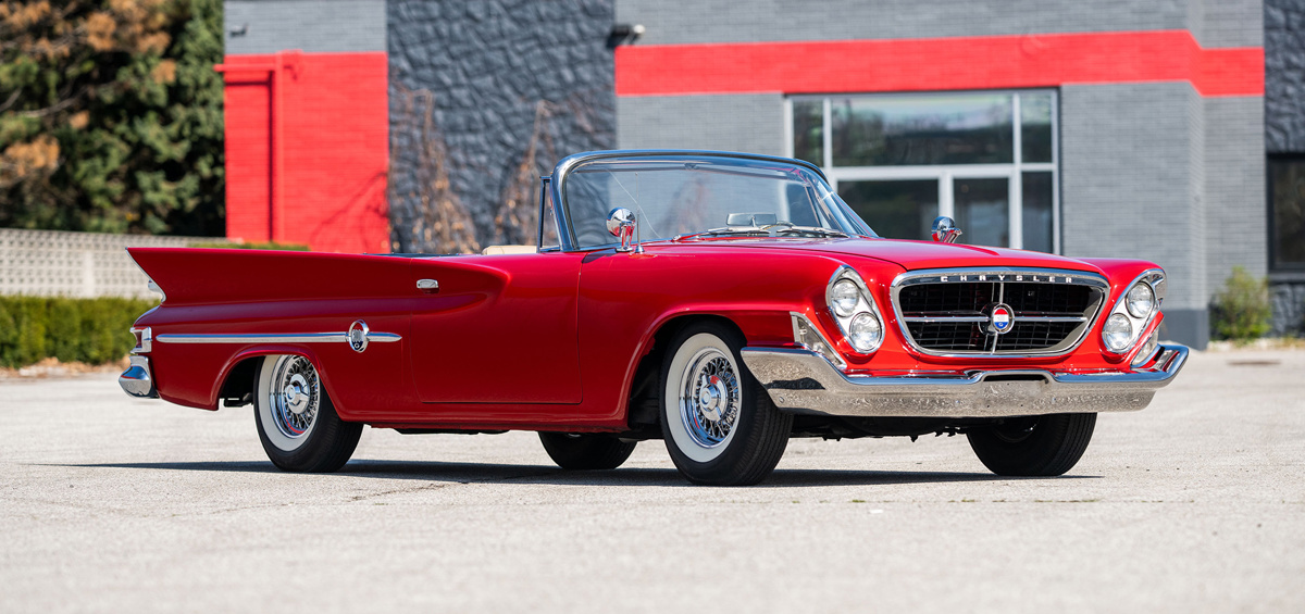 1961 Chrysler 300-G Convertible available at RM Sotheby's Amelia Island Live Auction 2021