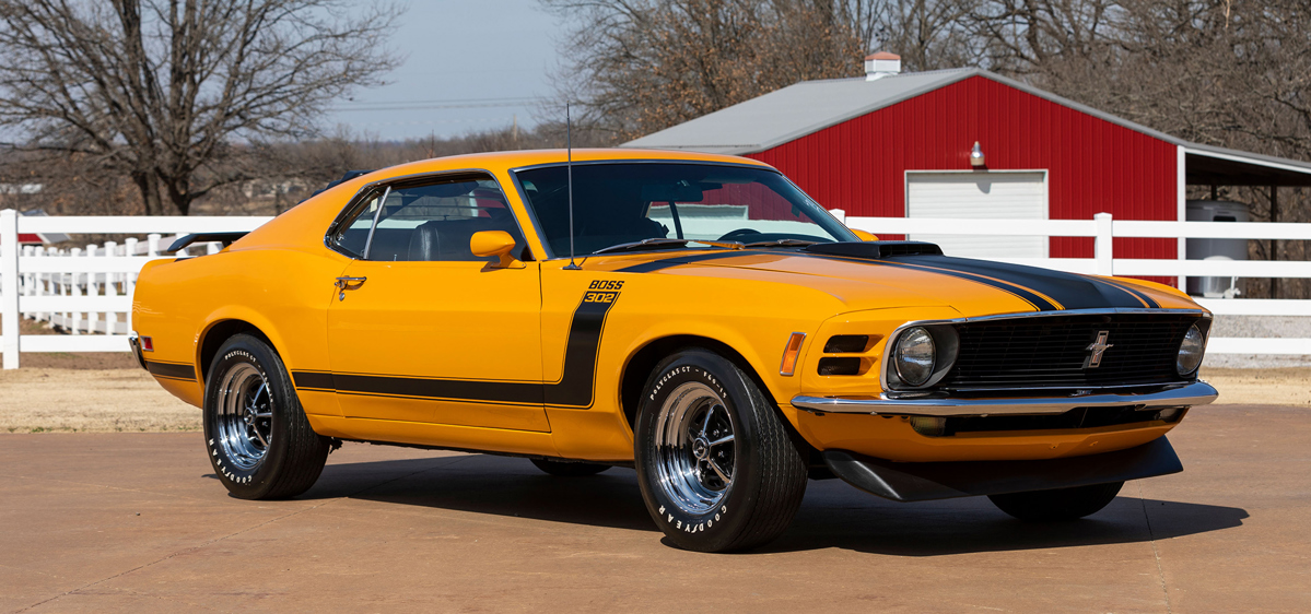 1970 Ford Mustang Boss 302 available at RM Sotheby's Amelia Island Live Auction 2021