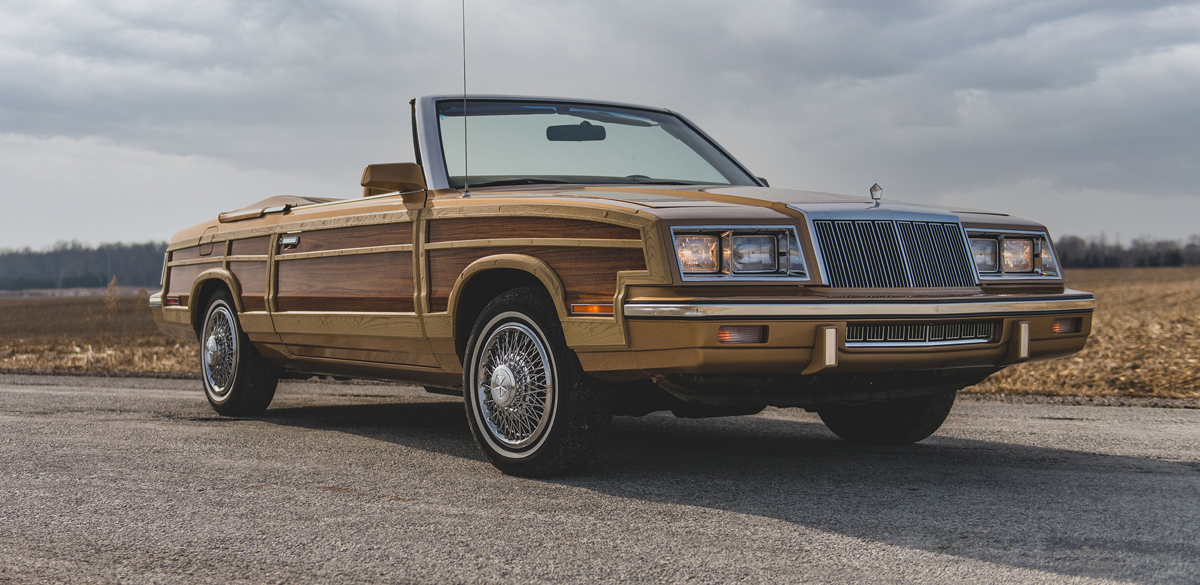 1985 Chrysler LeBaron Town and Country Convertible available at RM Sotheby's Online Only Handle With Fun Auction 2021