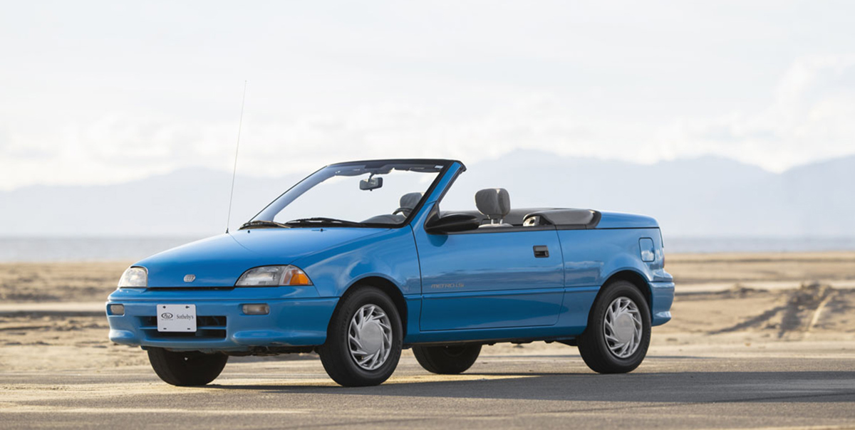 1992 Geo Metro Convertible available at RM Sotheby's Online Only Handle With Fun Auction 2021