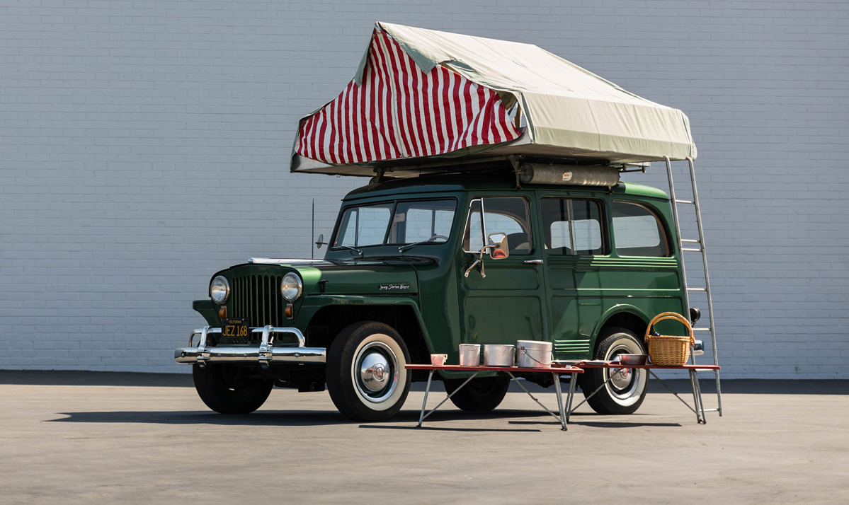 1949 Willys ‘Jeep’ Station Wagon Camper available at RM Sotheby's Online Only Handle With Fun Auction 2021