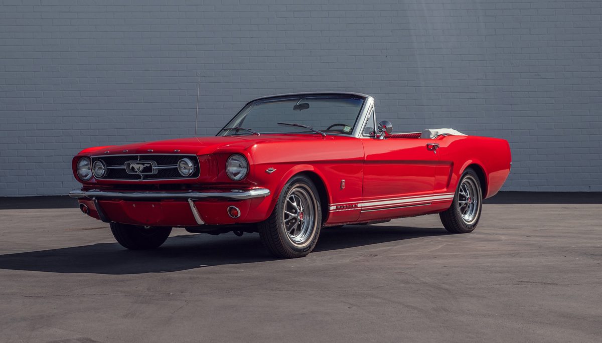 1965 Ford Mustang GT Convertible available at RM Sotheby's Online Only Handle With Fun Auction 2021