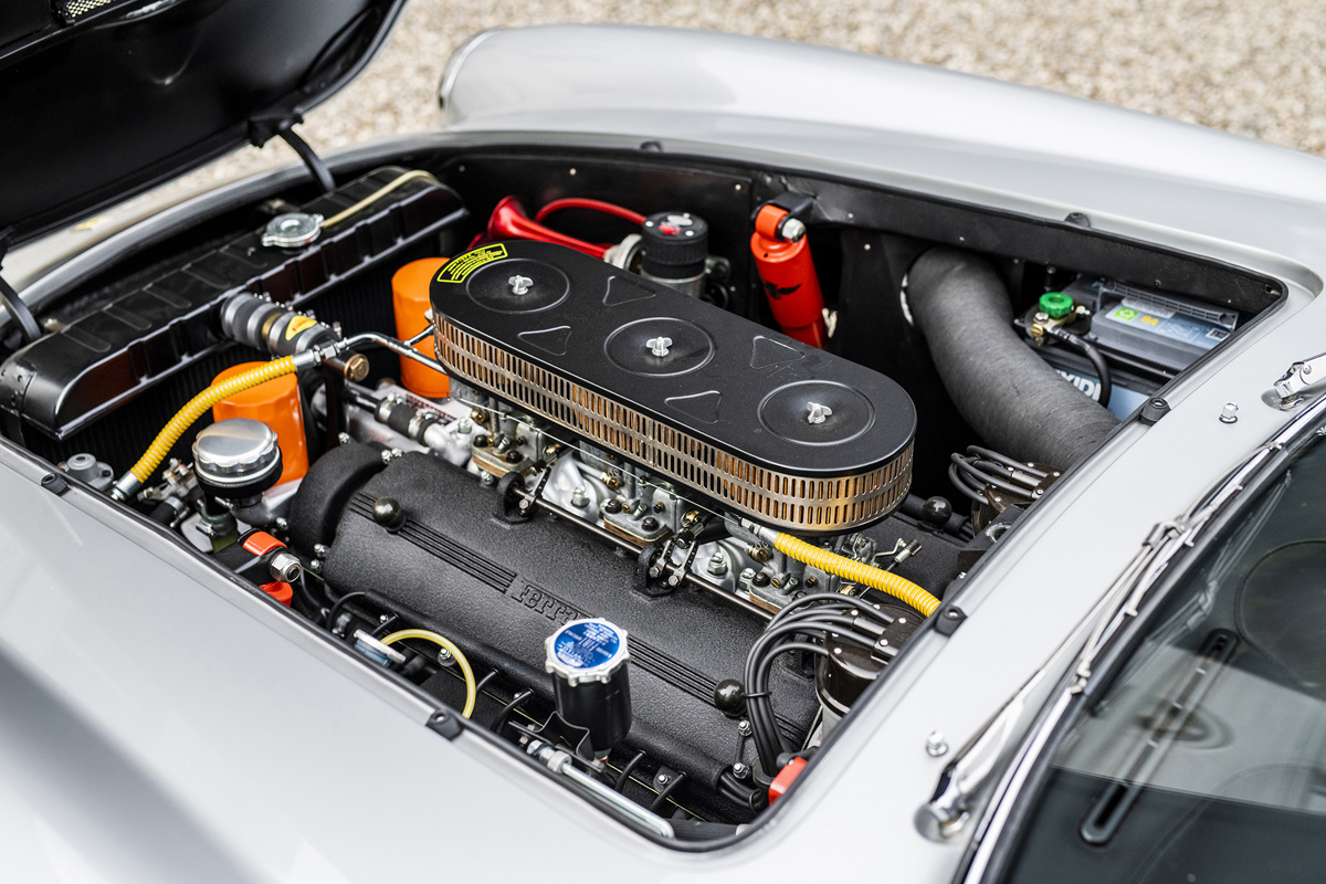 Engine of 1963 Ferrari 250 GT/L Berlinetta Lusso by Scaglietti available at RM Sotheby's Milan Live Auction 2021