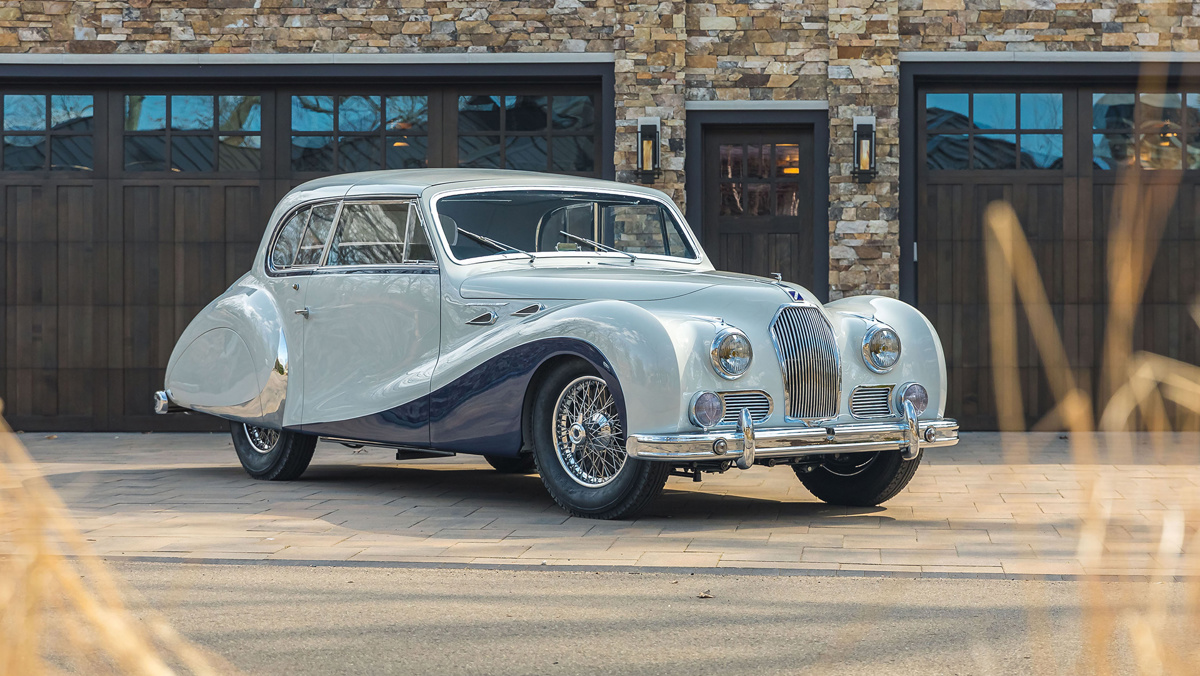 1948 Talbot-Lago T26 Record Sport Coupe de Ville by Saoutchik available at RM Sotheby's Amelia Island Live Auction 2021