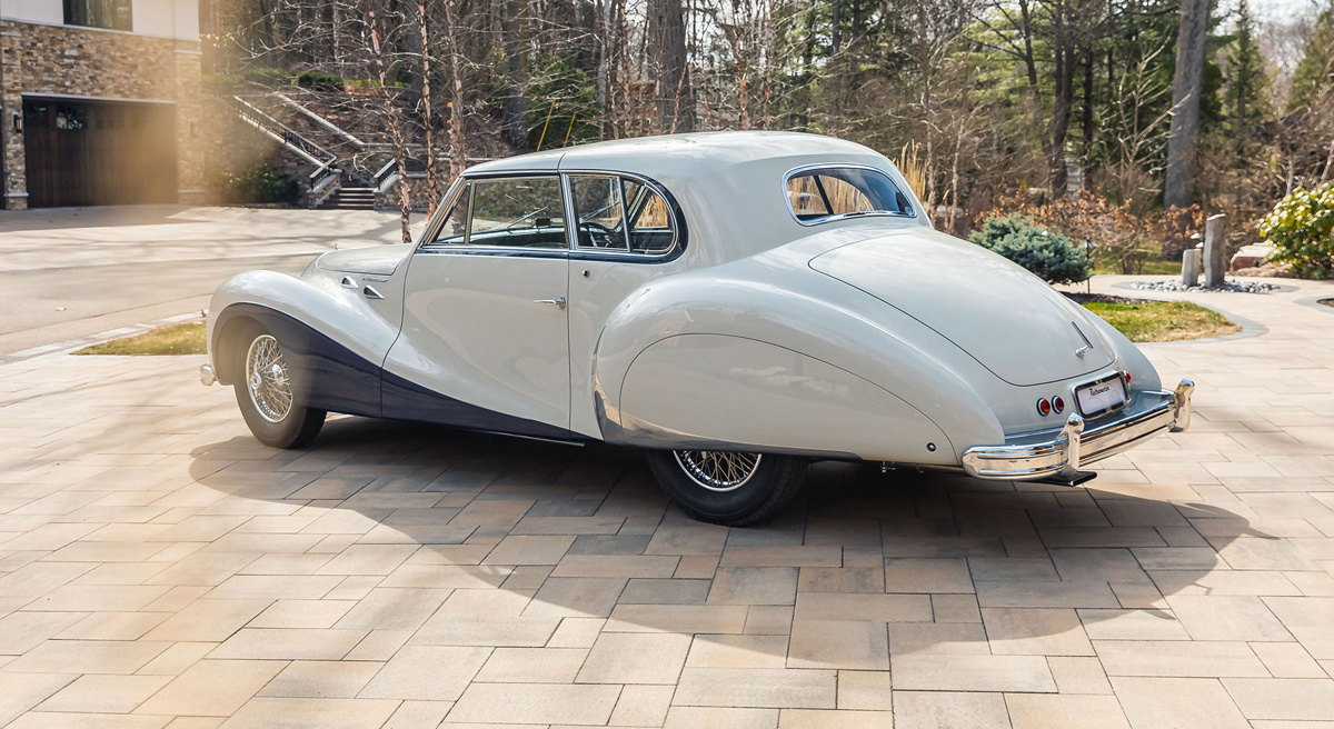 1948 Talbot-Lago T26 Record Sport Coupe de Ville by Saoutchik available at RM Sotheby's Amelia Island Live Auction 2021